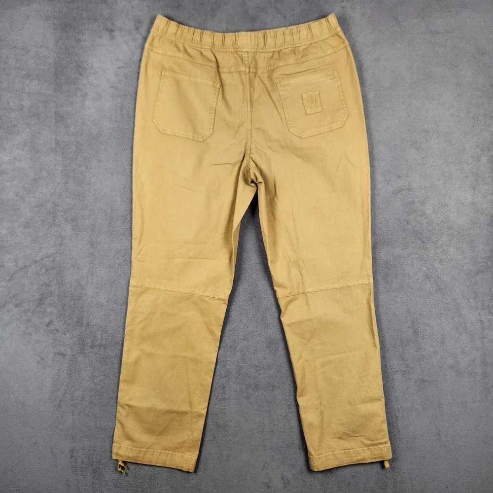 Topo Designs Dirt Pants Classic Mens XXL Khaki Brown Organic Cotton Stretch NEW